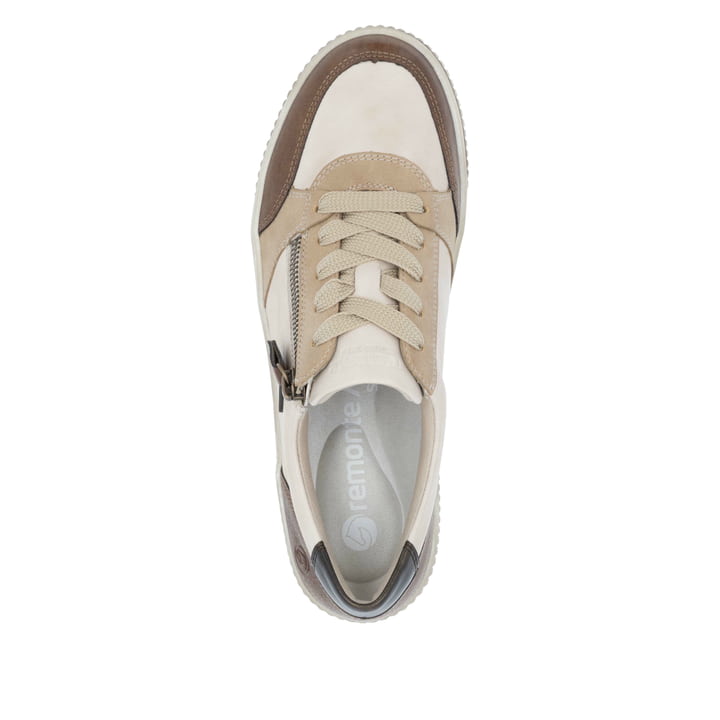 Remonte Artikelnummer D0701-60 remonte Damen Schnürschuhe hellbeige Versandkostenfrei