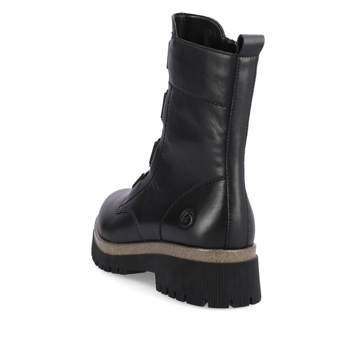 Remonte Artikelnummer D1B75-01 remonte Damen Kurzstiefel glanzschwarz Online Shopping