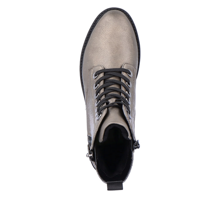 Remonte Artikelnummer D8671-91 remonte Damen Schnürstiefel mondgrau-tiefschwarz Saisonschlussverkauf