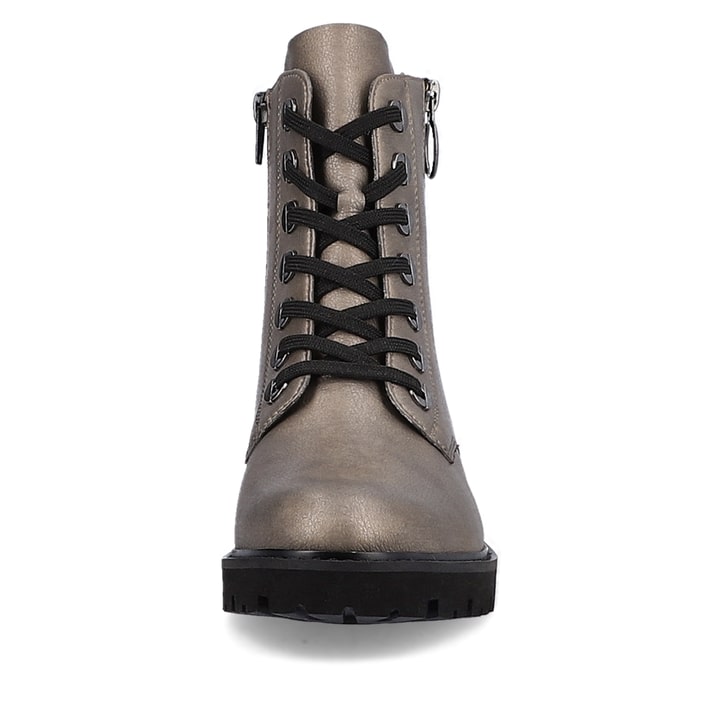 Remonte Artikelnummer D8671-91 remonte Damen Schnürstiefel mondgrau-tiefschwarz Saisonschlussverkauf