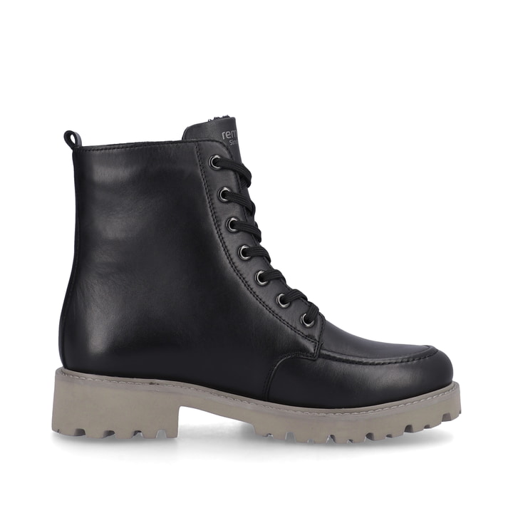 Remonte Artikelnummer D8667-01 remonte Damen Schnürstiefel asphaltschwarz Weihnachtsangebot
