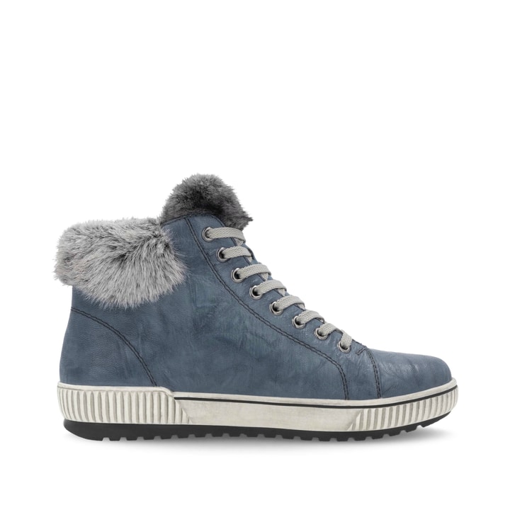 Remonte Artikelnummer D0780-14 remonte Damen Schnürschuhe pazifikblau Lagerräumung