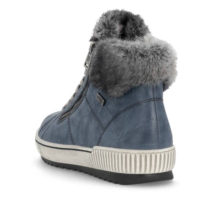 Remonte Artikelnummer D0780-14 remonte Damen Schnürschuhe pazifikblau Lagerräumung