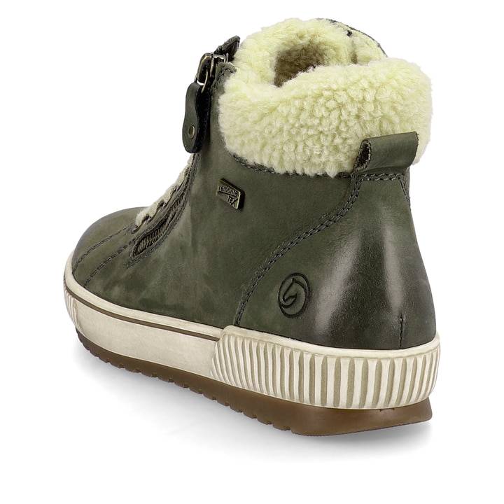 Remonte Artikelnummer D0770-54 remonte Damen Schnürschuhe tannengrün Online Outlet