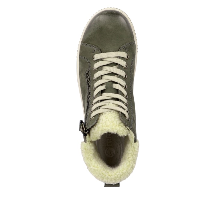 Remonte Artikelnummer D0770-54 remonte Damen Schnürschuhe tannengrün Online Outlet