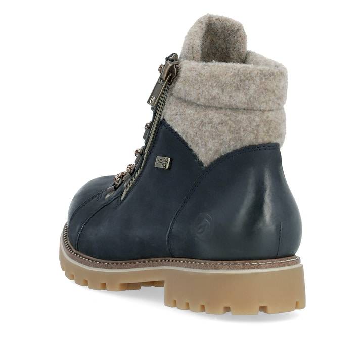 Remonte Artikelnummer D7478-14 remonte Damen Schnürstiefel dunkelblau-schwarz Bestseller