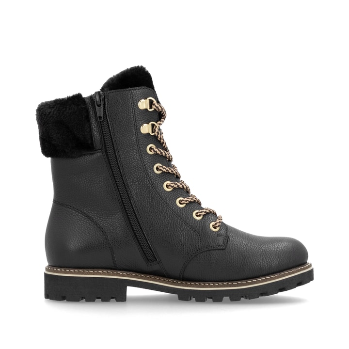 Remonte Artikelnummer D8481-02 remonte Damen Schnürstiefel tiefschwarz Räumungsverkauf