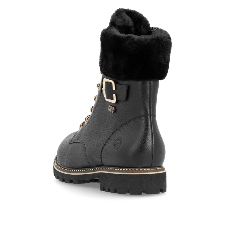 Remonte Artikelnummer D8481-02 remonte Damen Schnürstiefel tiefschwarz Räumungsverkauf
