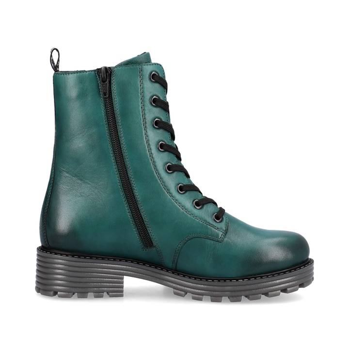 Remonte Artikelnummer D0W71-12 remonte Damen Schnürstiefel cyanblau Kauf eins, bekomm eins gratis