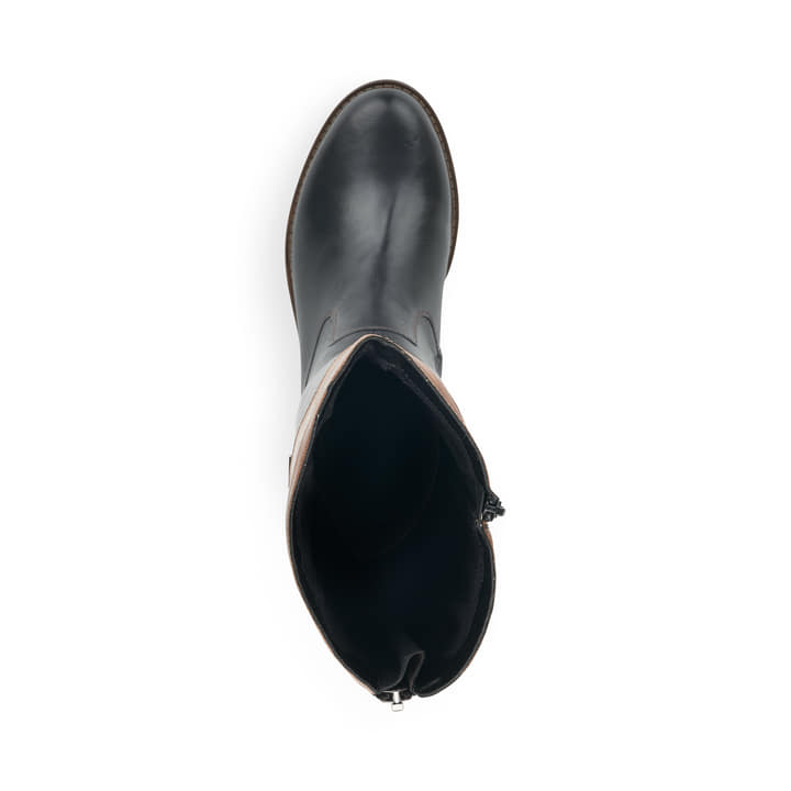 Remonte Artikelnummer R6581-02 remonte Damen Hochschaftstiefel nachtschwarz-nussbraun JETZT KAUFEN