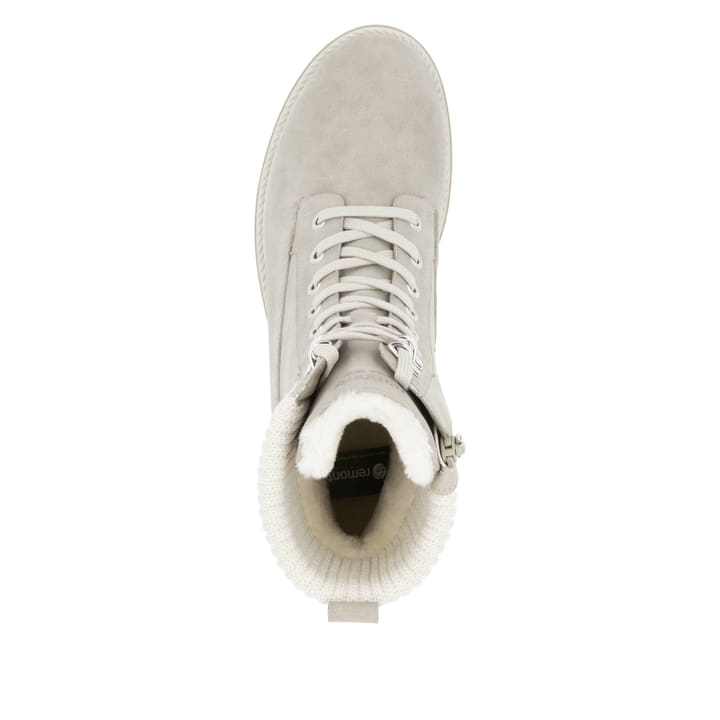 Remonte Artikelnummer D8482-40 remonte Damen Schnürstiefel graubeige-weiss Bis zu 65% Rabatt