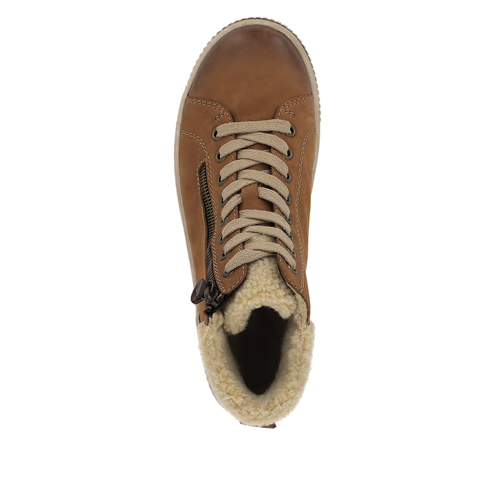 Remonte Artikelnummer D0770-22 remonte Damen Schnürschuhe karamellbraun Sonderangebot der Fabrik