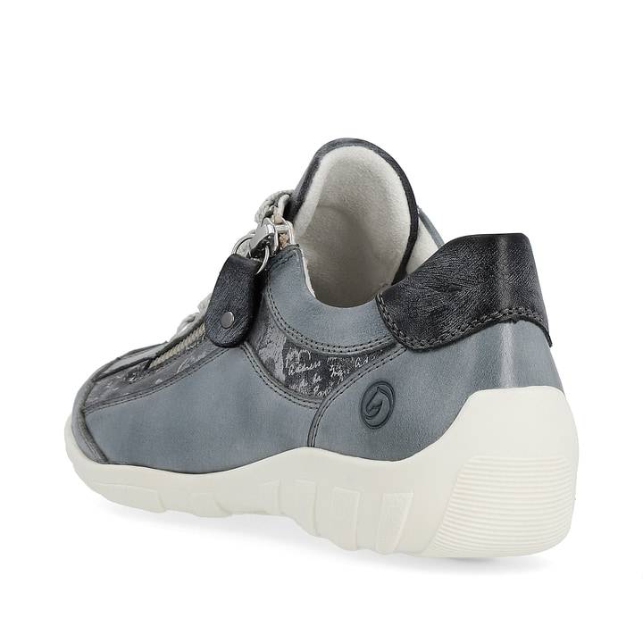 Remonte Artikelnummer R3412-14 remonte Damen Schnürschuhe graublau-platin 50% Rabatt für begrenzte Zeit