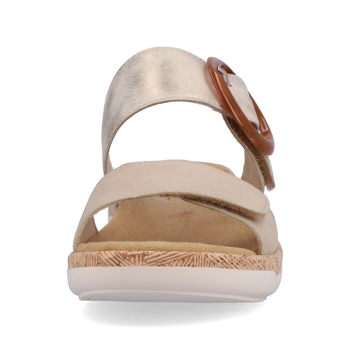 Remonte Artikelnummer R6858-60 remonte Damen Pantoletten champagner-beige Auslauf
