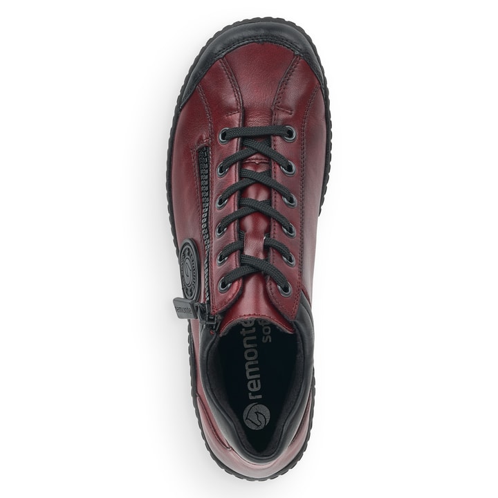 Remonte Artikelnummer R1477-35 remonte Damen Schnürschuhe bordeaux-schwarz Hotsell