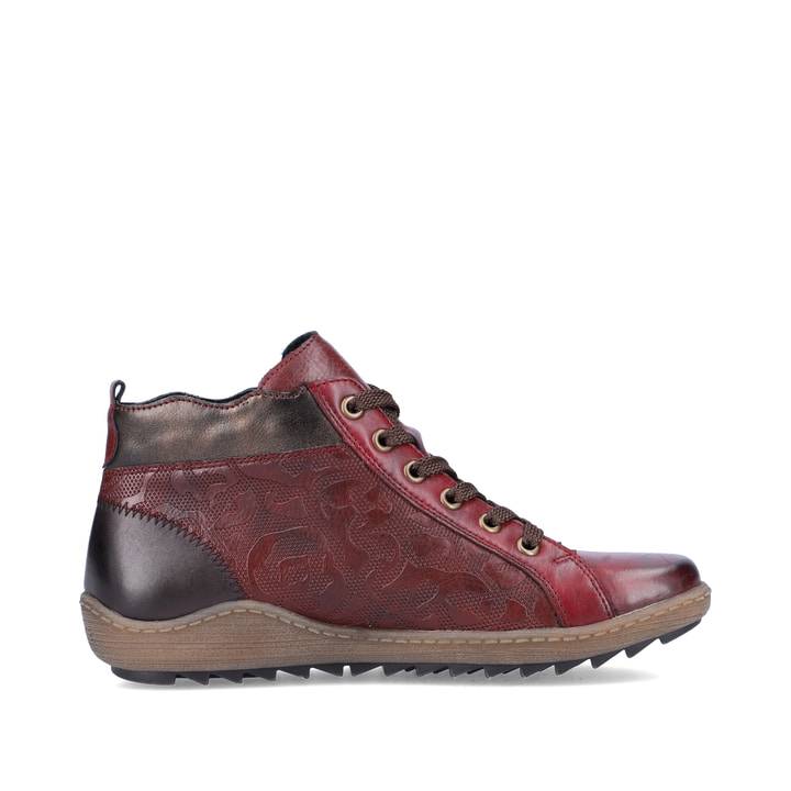 Remonte Artikelnummer R1467-35 remonte Damen Schnürschuhe himbeerrot Schlussverkauf