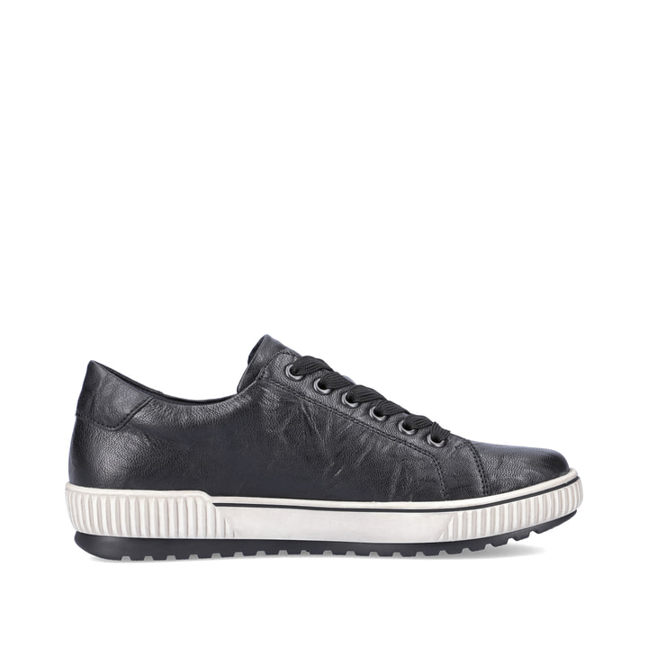 Remonte Artikelnummer D0700-00 remonte Damen Schnürschuhe asphaltschwarz Fabrikverkauf