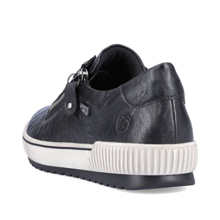 Remonte Artikelnummer D0700-00 remonte Damen Schnürschuhe asphaltschwarz Fabrikverkauf