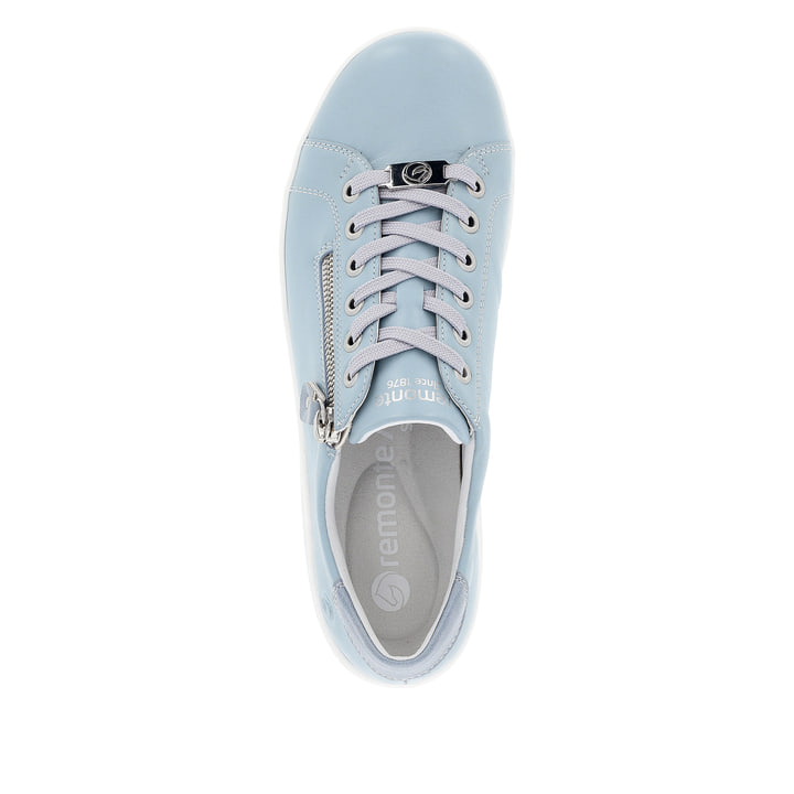 Remonte Artikelnummer D1E03-10 remonte Damen Schnürschuhe babyblau Limitierter Zeitrabatt