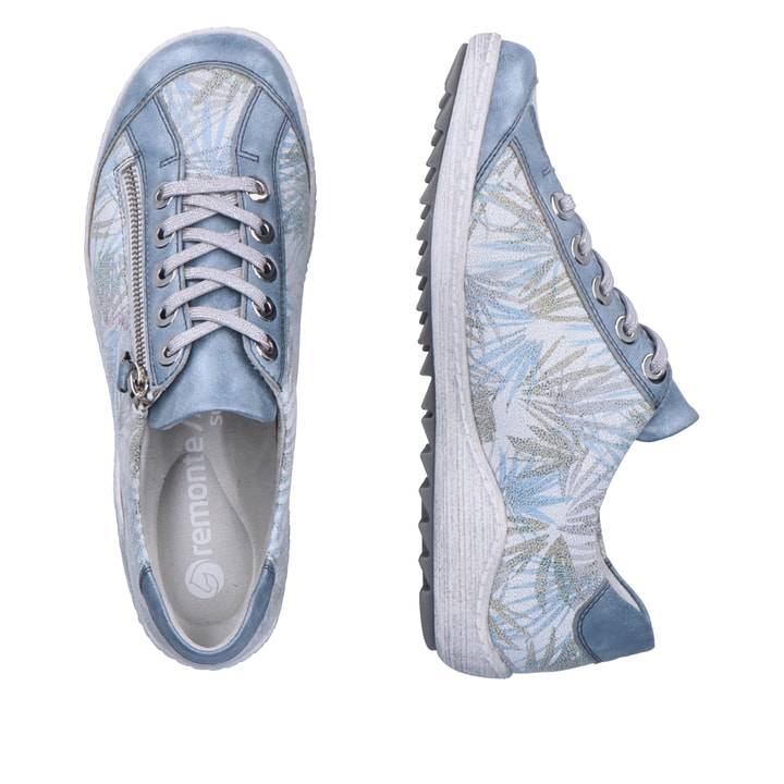 Remonte Artikelnummer R1402-11 remonte Damen Schnürschuhe himmelblau Fabrikpreis