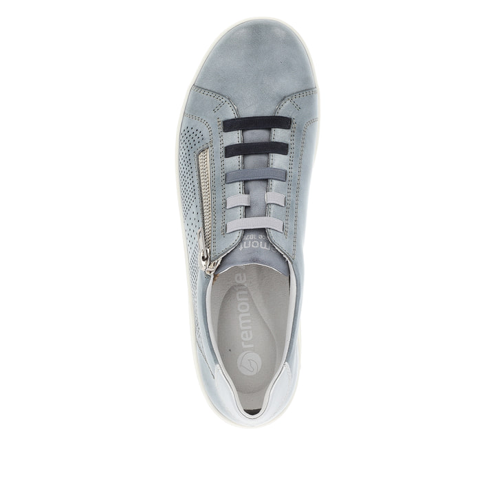 Remonte Artikelnummer D1E02-14 remonte Damen Schnürschuhe graublau Sonderangebot