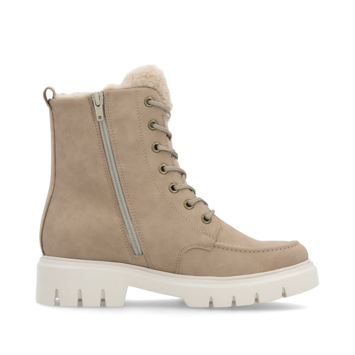 Remonte Artikelnummer D1W75-20 remonte Damen Schnürstiefel lehmbeige Großer Ausverkauf