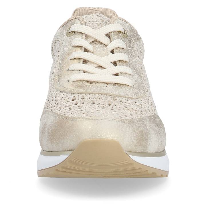 Remonte Artikelnummer D1G04-60 remonte Damen Sneaker beige-metallic Saisonschlussverkauf
