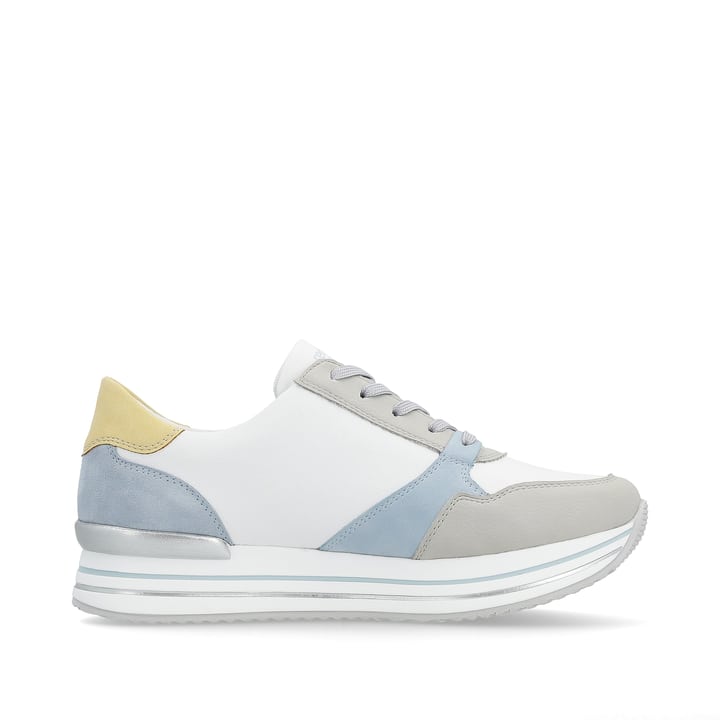 Remonte Artikelnummer D1323-81 remonte Damen Sneaker weiß-grau-blau Osterangebot