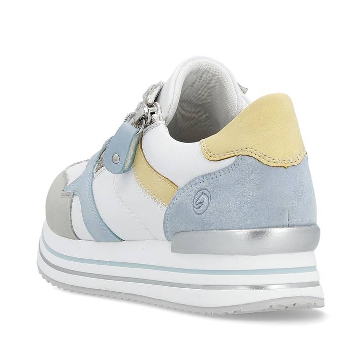 Remonte Artikelnummer D1323-81 remonte Damen Sneaker weiß-grau-blau Osterangebot