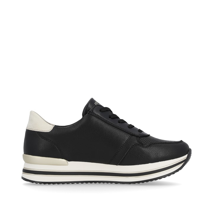 Remonte Artikelnummer D1318-01 remonte Damen Sneaker mattschwarz-gold Muttertagsangebot