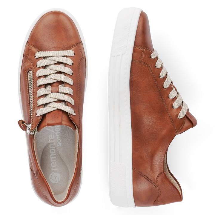 Remonte Artikelnummer D0903-24 remonte Damen Sneaker kastanienbraun Jubiläumsangebot