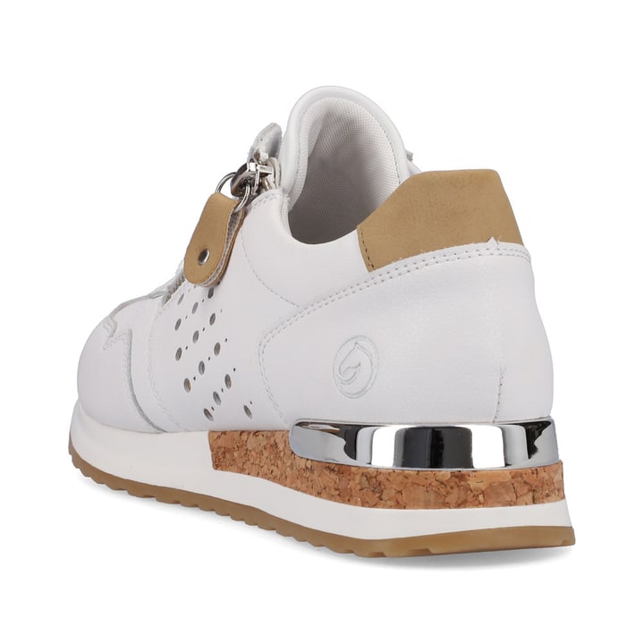 Remonte Artikelnummer R2536-80 remonte Damen Sneaker reinweiß-braunbeige Exklusive Angebote