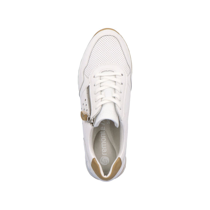 Remonte Artikelnummer R2536-80 remonte Damen Sneaker reinweiß-braunbeige Exklusive Angebote