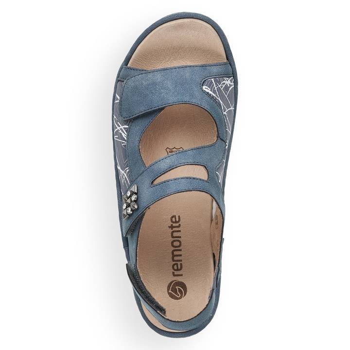 Remonte Artikelnummer D7647-16 remonte Damen Riemchensandalen jeansblau Bestseller