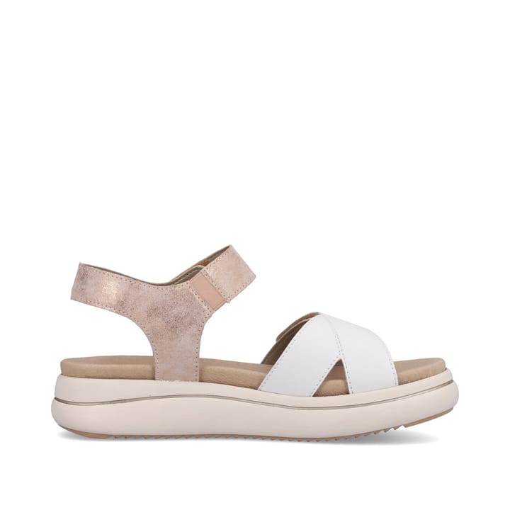 Remonte Artikelnummer D0L52-31 remonte Damen Riemchensandalen rosa-metallic-altweiß Super Sparpreis