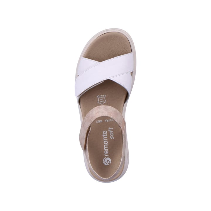 Remonte Artikelnummer D0L52-31 remonte Damen Riemchensandalen rosa-metallic-altweiß Super Sparpreis