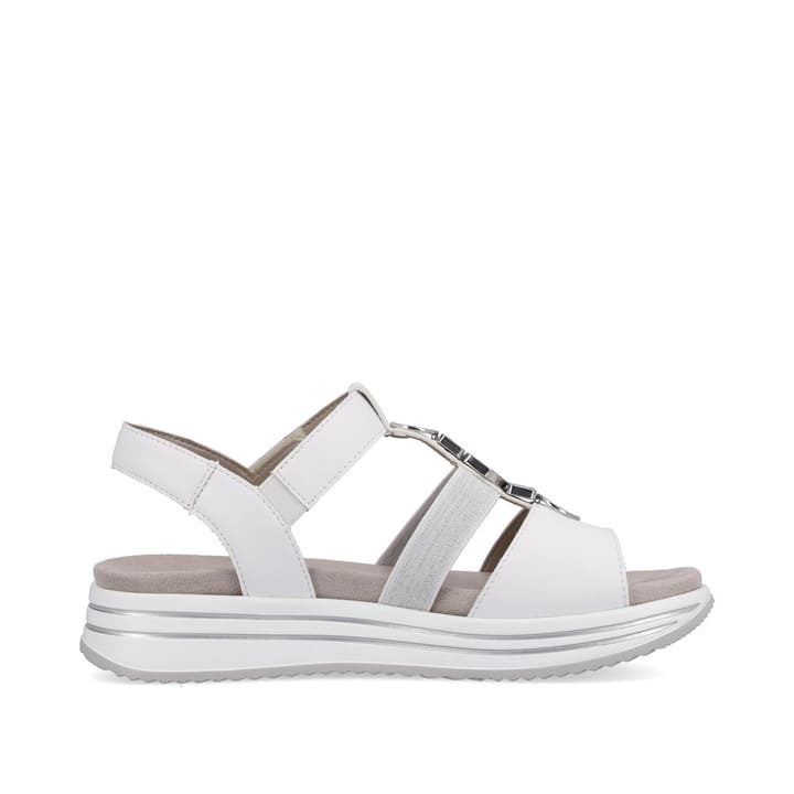 Remonte Artikelnummer R2962-80 remonte Damen Riemchensandalen edelweiß-mondgrau Wochenangebot