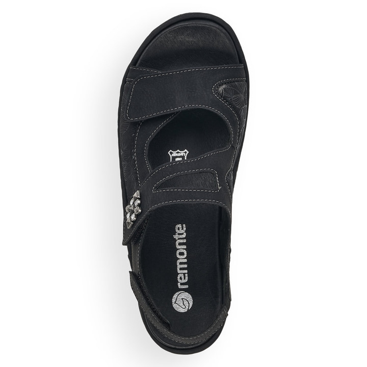 Remonte Artikelnummer D7647-01 remonte Damen Riemchensandalen tiefschwarz Kostenlose Rückgabe