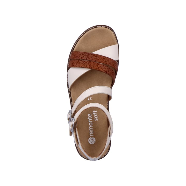 Remonte Artikelnummer D2045-60 remonte Damen Riemchensandalen hellbeige-nussbraun JETZT KAUFEN