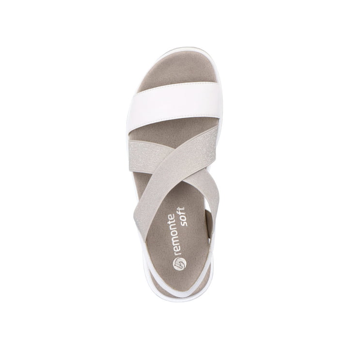 Remonte Artikelnummer R2954-80 remonte Damen Riemchensandalen edelweiß-mondgrau Bis zu 50% Rabatt