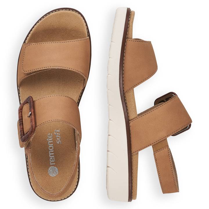 Remonte Artikelnummer D2067-60 remonte Damen Riemchensandalen nussbraun Bis zu 60% Rabatt