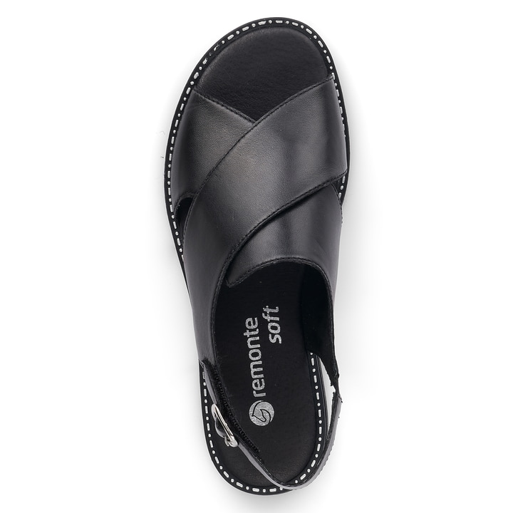 Remonte Artikelnummer D3650-01 remonte Damen Riemchensandalen tiefschwarz Nur für heute