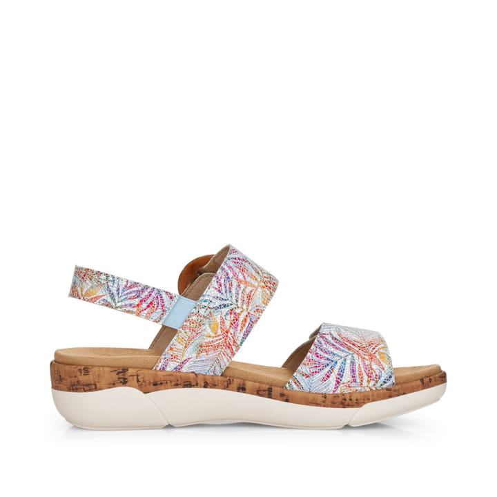 Remonte Artikelnummer R6853-91 remonte Damen Riemchensandalen buntgemustert Sonderangebot der Fabrik
