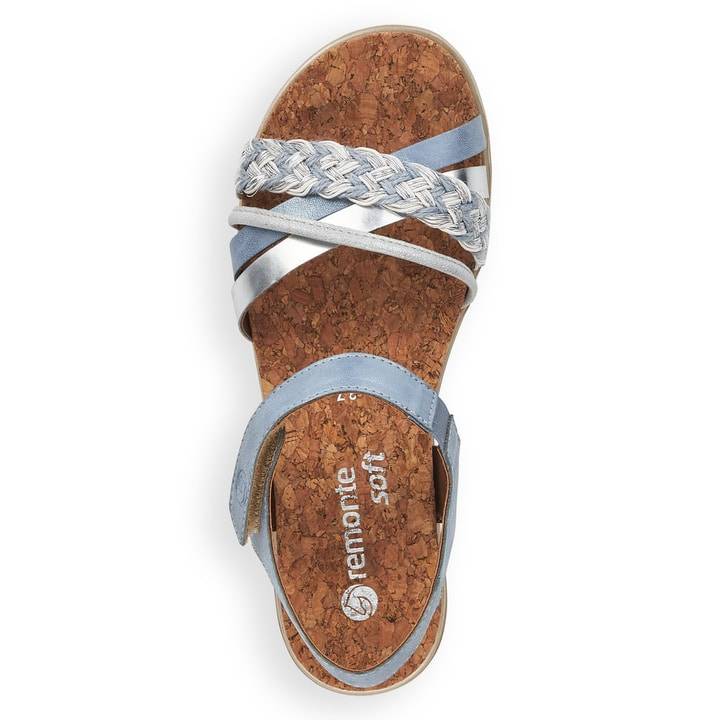 Remonte Artikelnummer D4064-12 remonte Damen Riemchensandalen himmelblau Riesige Rabatte