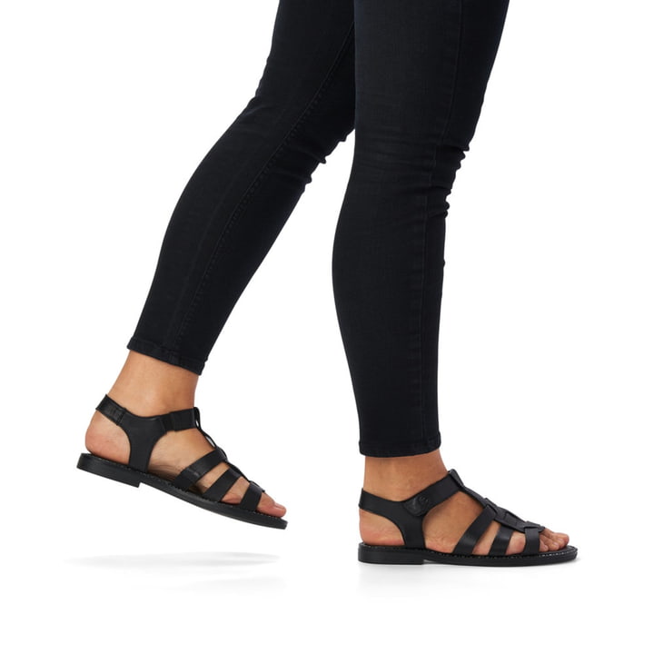 Remonte Artikelnummer D3668-00 remonte Damen Riemchensandalen tiefschwarz Clearance-Verkauf