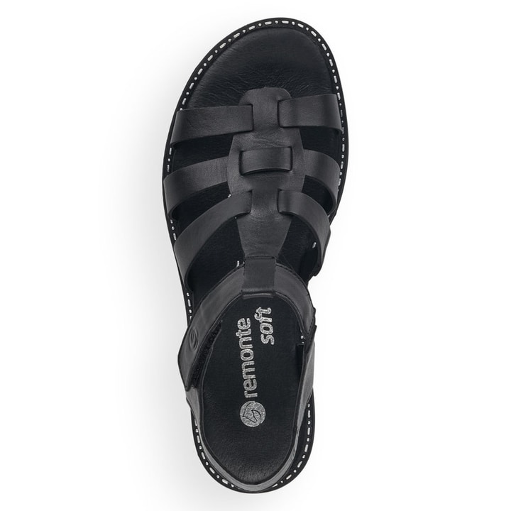 Remonte Artikelnummer D3668-00 remonte Damen Riemchensandalen tiefschwarz Clearance-Verkauf