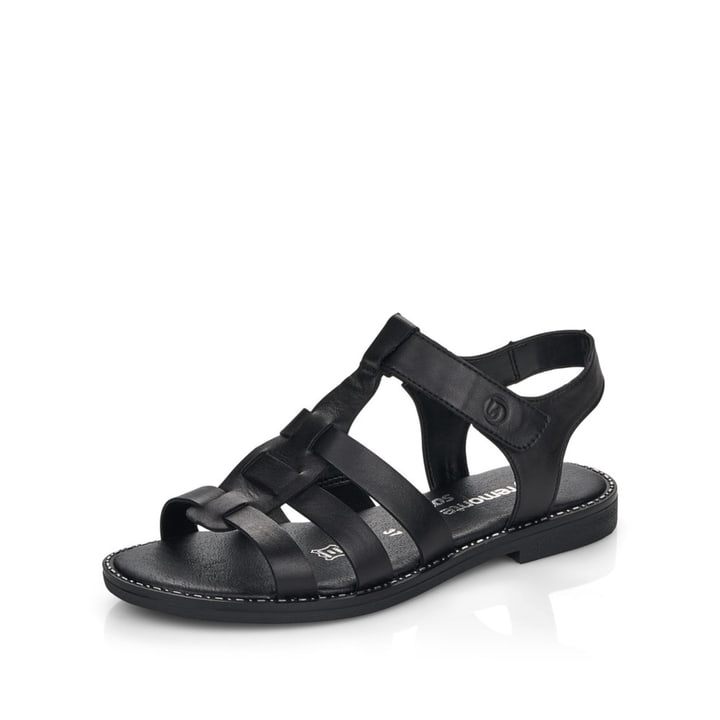Remonte Artikelnummer D3668-00 remonte Damen Riemchensandalen tiefschwarz Clearance-Verkauf