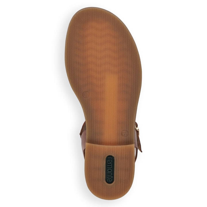 Remonte Artikelnummer D3666-33 remonte Damen Riemchensandalen feuerrot-nussbraun Kostenloser Versand international