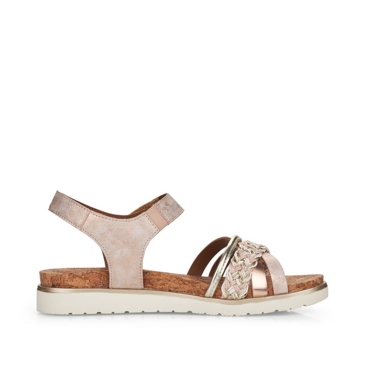 Remonte Artikelnummer D4064-31 remonte Damen Riemchensandalen puderrosa Fabrikladen