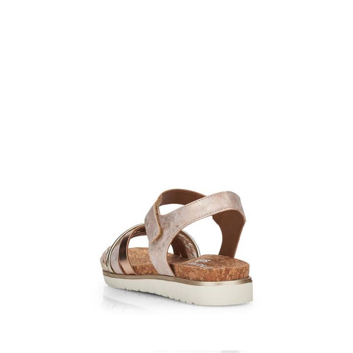 Remonte Artikelnummer D4064-31 remonte Damen Riemchensandalen puderrosa Fabrikladen